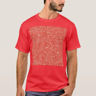 Niedlich zurück zum Schuldesign T-Shirt