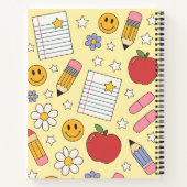 Niedlich zurück zur Schulart | Schulbedarf Notizblock (Rückseite)