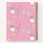 Niedlich zurück zur Schulart | Schulbedarf Notizblock (Rückseite)