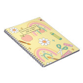 Niedlich zurück zur Schulart | Schulbedarf Notizblock (Rechte Seite)