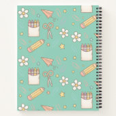 Niedlich zurück zur Schulart | Schulbedarf Notizblock (Rückseite)