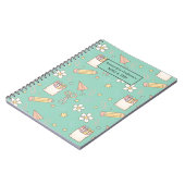 Niedlich zurück zur Schulart | Schulbedarf Notizblock (Linke Seite)