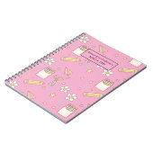 Niedlich zurück zur Schulart | Schulbedarf Notizblock (Linke Seite)