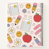 Niedlich zurück zur Schulart | Schulbedarf Notizblock (Rückseite)