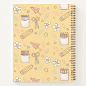 Niedlich zurück zur Schulart | Schulbedarf Notizblock (Rückseite)