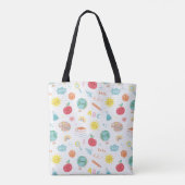 Niedlich zurück zur Schule mit Namen Tasche (Rückseite)