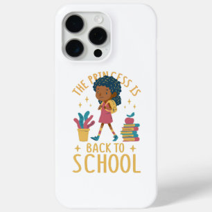Niedlich zurück zur Schulprinzessin Girl Illustrat Case-Mate iPhone Hülle