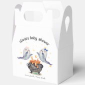 Niedlich zwei kleine Boos Bow Ghost Twins Kinderdu Geschenkschachtel (Offen)