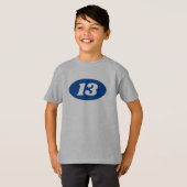Niedliche 13. Geburtstagst-shirt Geschenkidee für T-Shirt (Vorne ganz)