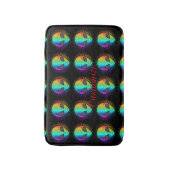 Niedliche 3. Augustin Alien Head Thunder_Cove Badematte (Vorderseite Vertikal)