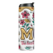 Niedliche 3-D-Mama/Muttertag Thermosbecher (Nach links gedreht)
