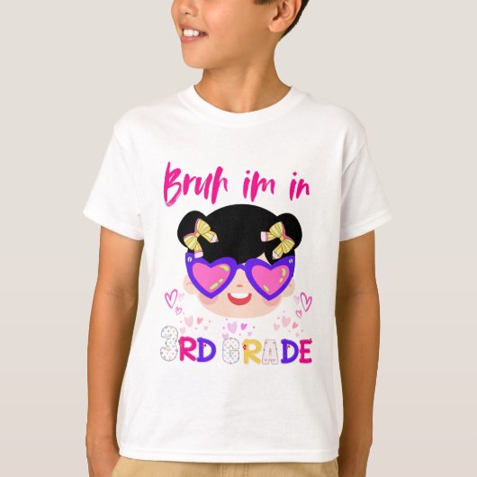 Niedliche 3. Klasse Sprichwort Student Klassenzimm T-Shirt (Vorderseite)