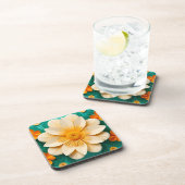 Niedliche 3D-Blume Getränkeuntersetzer (Rechte Seite)