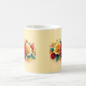 Niedliche 3D-Blume Kaffeetasse (Mittel)