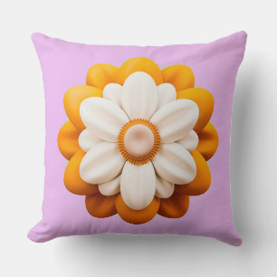 Niedliche 3D-Blume Kissen