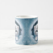 Niedliche 3D Kitten Tasse Wrap - Ideal für Cat Lov (Mittel)
