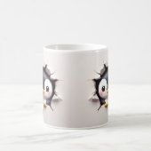 Niedliche 3D-Pinguin-Tasse Kaffeetasse (Mittel)