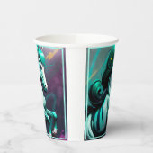 Niedliche 3D Spirit Pony 24 Paper Cups Pappbecher (Links)