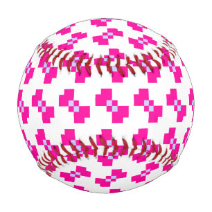 Niedliche 8-Bit-Pixelanzeige Baseball