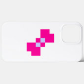 Niedliche 8-Bit-Pixelanzeige Case-Mate iPhone Hülle (Rückseite (Horizontal))