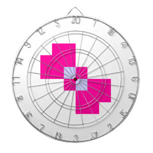 Niedliche 8-Bit-Pixelanzeige Dartscheibe