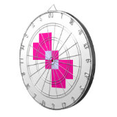 Niedliche 8-Bit-Pixelanzeige Dartscheibe (Vorderseite rechts)
