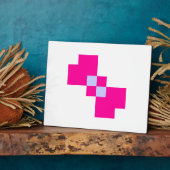 Niedliche 8-Bit-Pixelanzeige Fotoplatte (Seite)