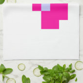 Niedliche 8-Bit-Pixelanzeige Handtuch (Gefaltet)