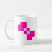 Niedliche 8-Bit-Pixelanzeige Kaffeetasse (Links)