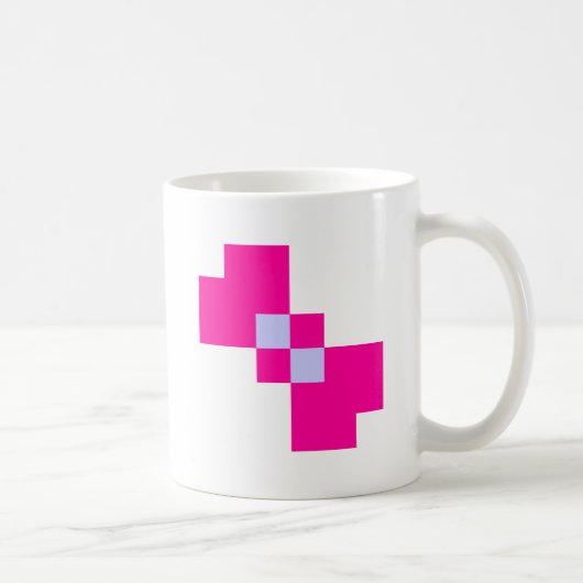 Niedliche 8-Bit-Pixelanzeige Kaffeetasse (Rechts)