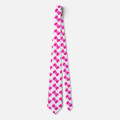 Niedliche 8-Bit-Pixelanzeige Krawatte (Vorderseite)