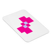 Niedliche 8-Bit-Pixelanzeige Magnet (Rechte Seite)