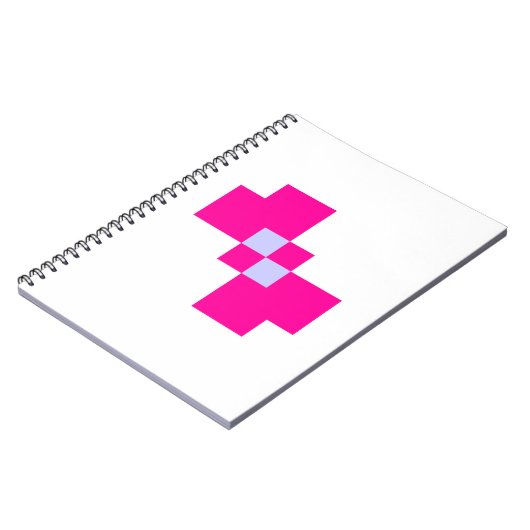 Niedliche 8-Bit-Pixelanzeige Notizblock (Linke Seite)