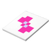 Niedliche 8-Bit-Pixelanzeige Notizblock (Rotiert)
