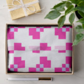 Niedliche 8-Bit-Pixelanzeige Seidenpapier (Geschenk)