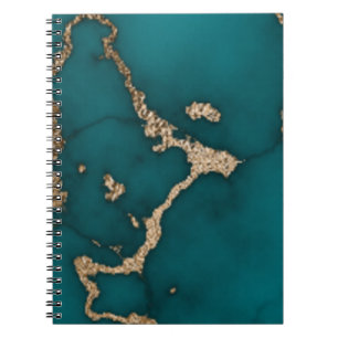 Niedliche Abbildung aus abstraktem Marmor Notizblock