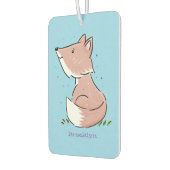 Niedliche Abbildung des Babyfuchs Cartoon Autolufterfrischer (Links)