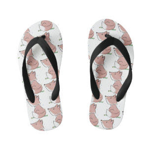 Niedliche Abbildung des Babyfuchs Cartoon Kinderbadesandalen
