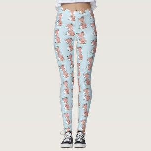 Niedliche Abbildung des Babyfuchs Cartoon Leggings