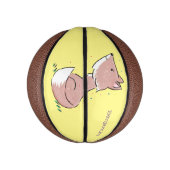Niedliche Abbildung des Babyfuchs Cartoon Mini Basketball (Vertikal)