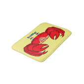 Niedliche Abbildung des Cartoon Badematte (Schrägansicht)