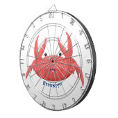 Niedliche Abbildung des Cartoon Dartscheibe (Vorderseite rechts)