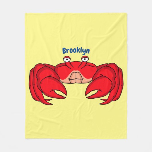 Niedliche Abbildung des Cartoon Fleecedecke (Vorderseite)