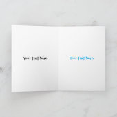 Niedliche Abbildung des Cartoon für Babysandpeter Karte (Innenseite)