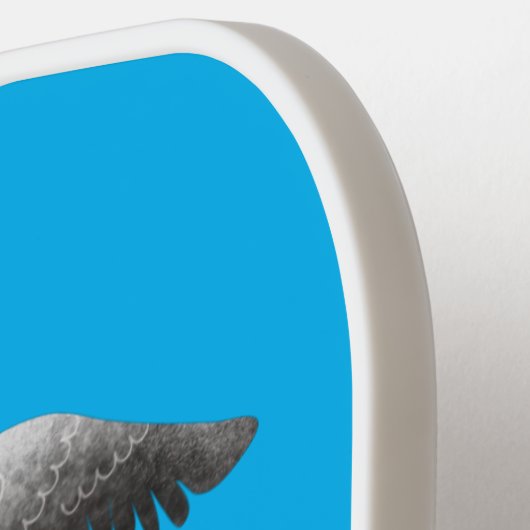 Niedliche Abbildung des Cartoon für Babysandpeter Pickleball Schläger (Linke Seite)