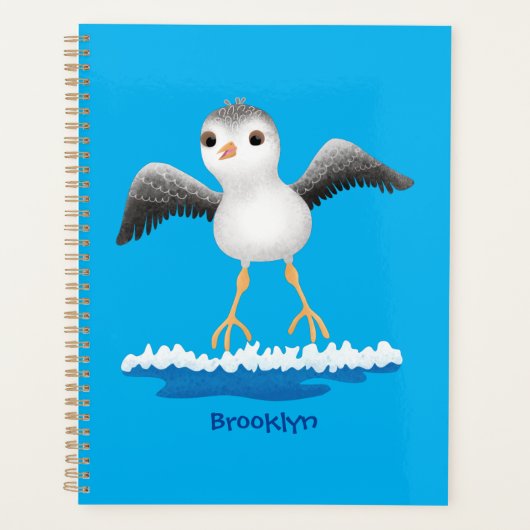 Niedliche Abbildung des Cartoon für Babysandpeter Planer (Vorderseite)