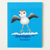 Niedliche Abbildung des Cartoon für Babysandpeter Planer (Rückseite)