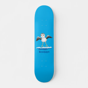 Niedliche Abbildung des Cartoon für Babysandpeter Skateboard