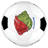 Niedliche Abbildung des Cartoon Fußball (Gedreht)