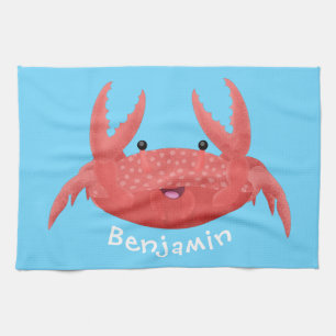 Niedliche Abbildung des Cartoon Geschirrtuch